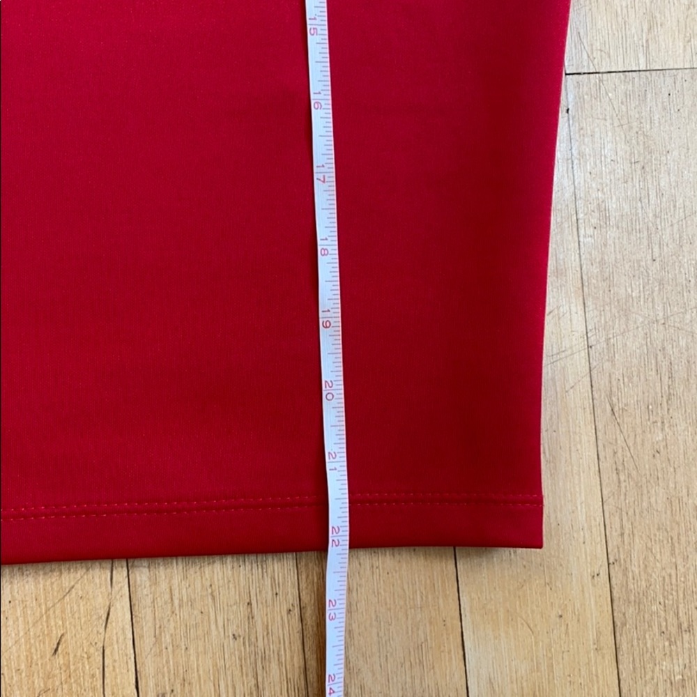 Red Pencil Skirt - Picture 5 of 6